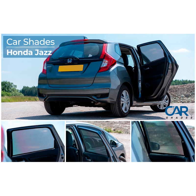 Set de Car Shades (portes arrières) sur mesure pour Honda Jazz IV 2015-2020 (2-pièces)