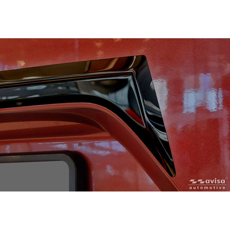 Avisa Moulure de hayon en Inox Noir Chrome sur mesure pour Toyota C-HR+ 2025-