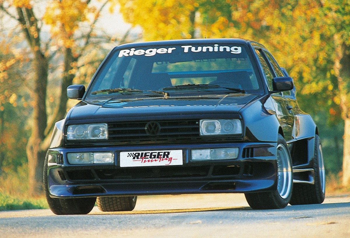 Voorbumper Breedversie ll VW Golf II Polyester Rieger