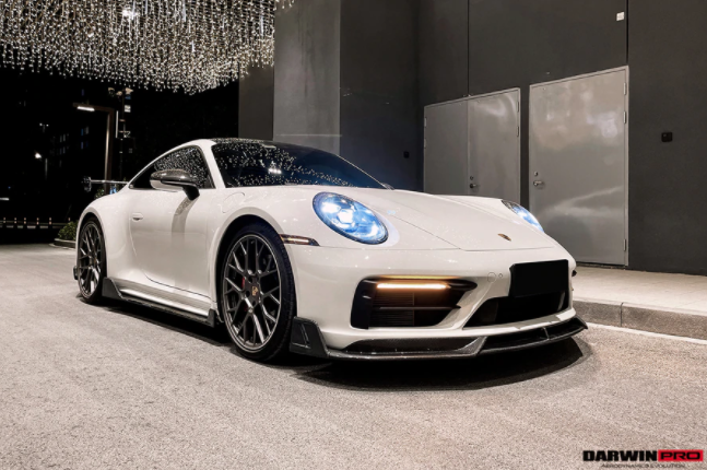 Porsche 911 992 Carrera/Targa S/4/4S SD-Sport Design Modl BKSS Style Voorspoiler 2019-2022