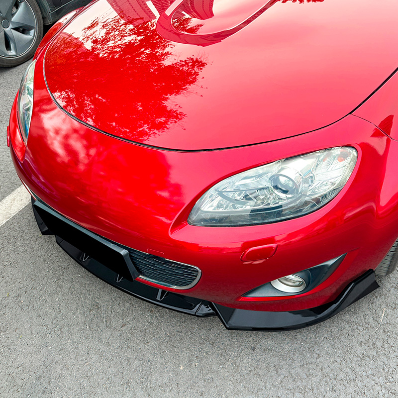 Spoiler avant sur mesure pour Mazda MX-5 (NC) Facelift 2009-2015 (ABS Noir luisant)