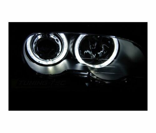 Phares BMW E46  Coupe/Cabrio 99-03 LED Angel Eyes