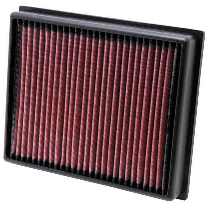 K&N Filtre à air de remplacement sur mesure pour Land Rover Defender 2.2D 2011-2016, 2.4D 2009-2013 (33-2992)