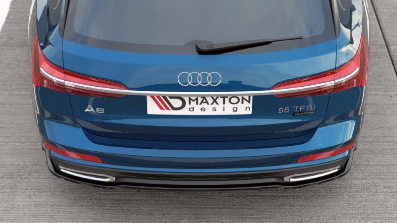 Diffuser V.2 Audi A6 S-Line Avant C8 Maxton Glans Zwart