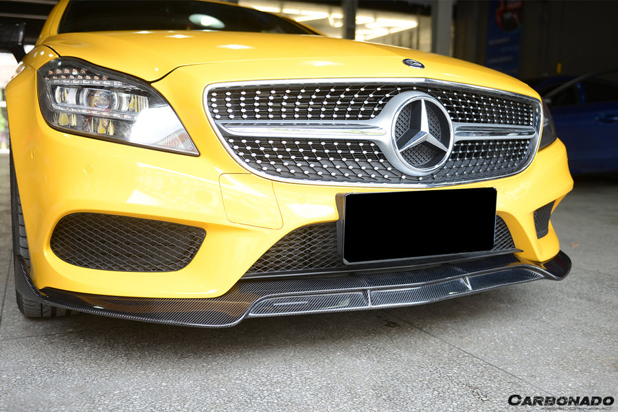 Mercedes Benz CLS Class W218 Sport BRS Style Carbon Voorspoiler 2014-2017