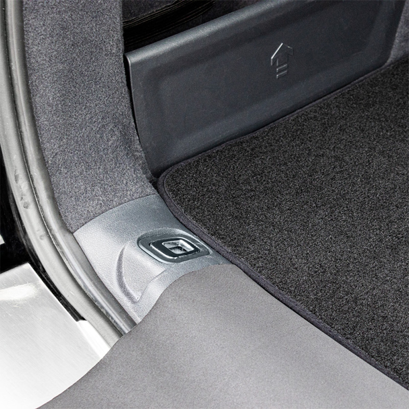 Tapis de coffre en velours sur mesure pour Citroën C4 Picasso 2006-2010