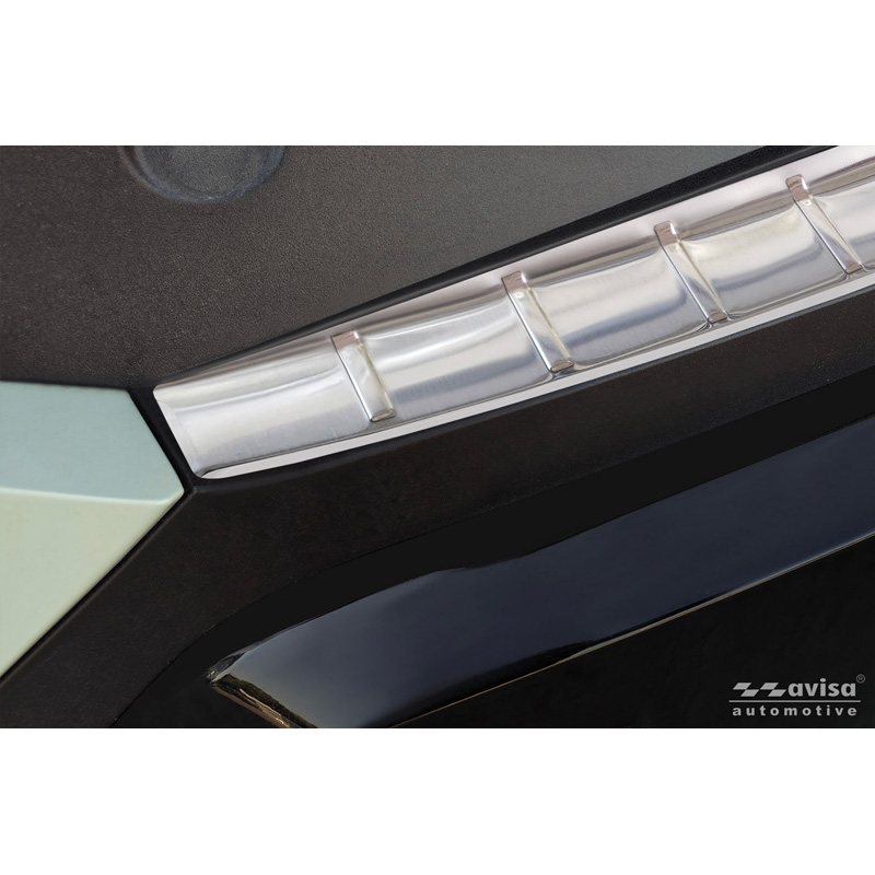 Avisa Protection de Seuil de Coffre Acier Inox sur mesure pour KIA EV3 GT 2024- - Argent - 2 pièces