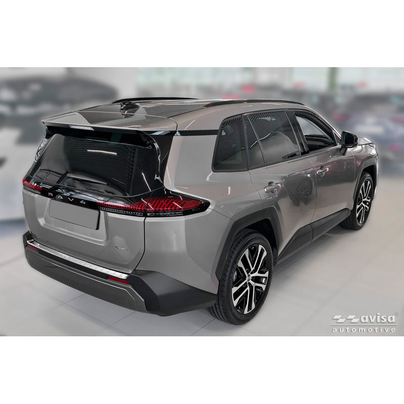 Avisa Protection de Seuil de Coffre Acier Inox sur mesure pour Toyota RAV4 VI (XA6) 2026- - Argent