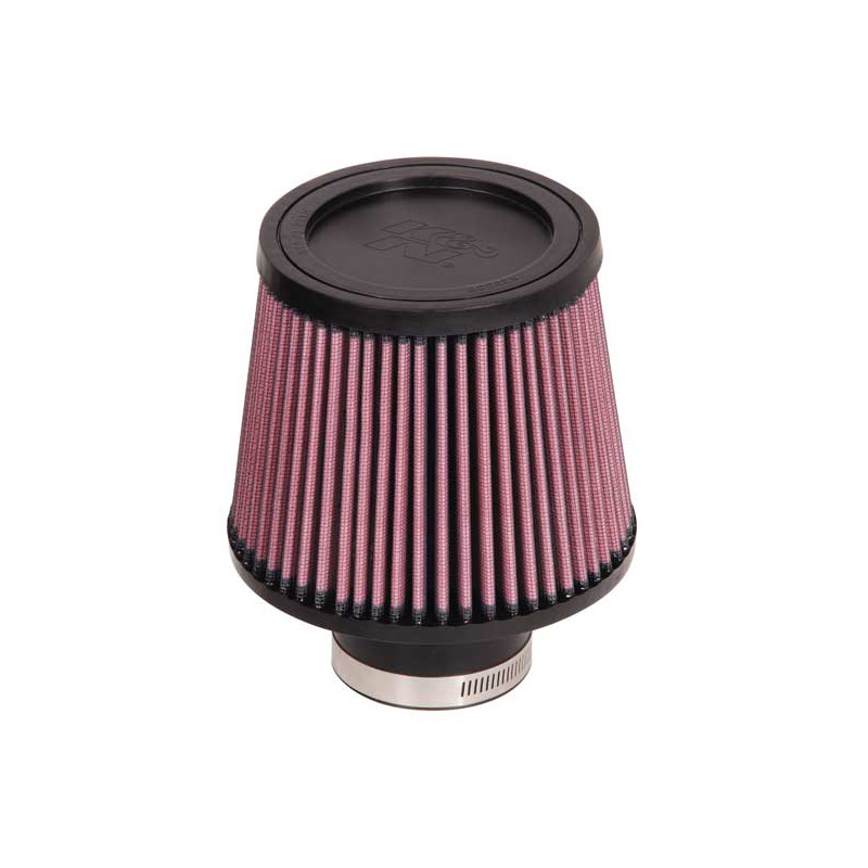 K&N Filtre à Air Universel Conique 64mm raccordement, 152mm de base, 127mm en haut, 127mm hauteur (RU-5174)