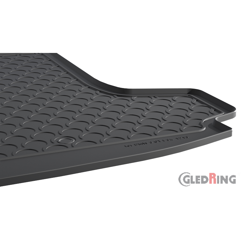 Coquille coffre-arrière Rubbasol (caoutchouc) sur mesure pour BMW Série 3 GT F34 2013-