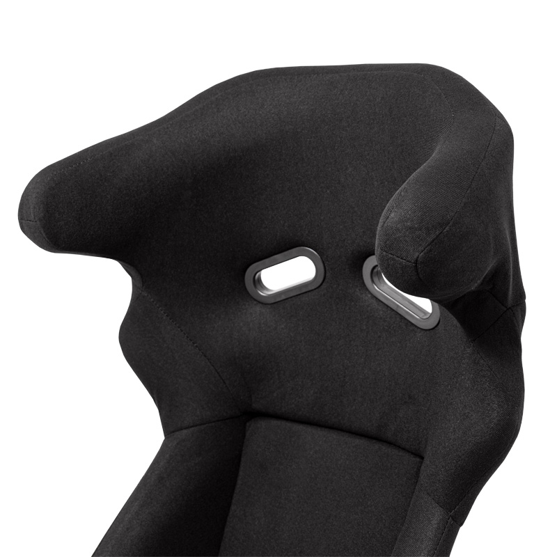 Siège baquet 'FS' - Noir - Dossier fixe en polyester - incl. glissières