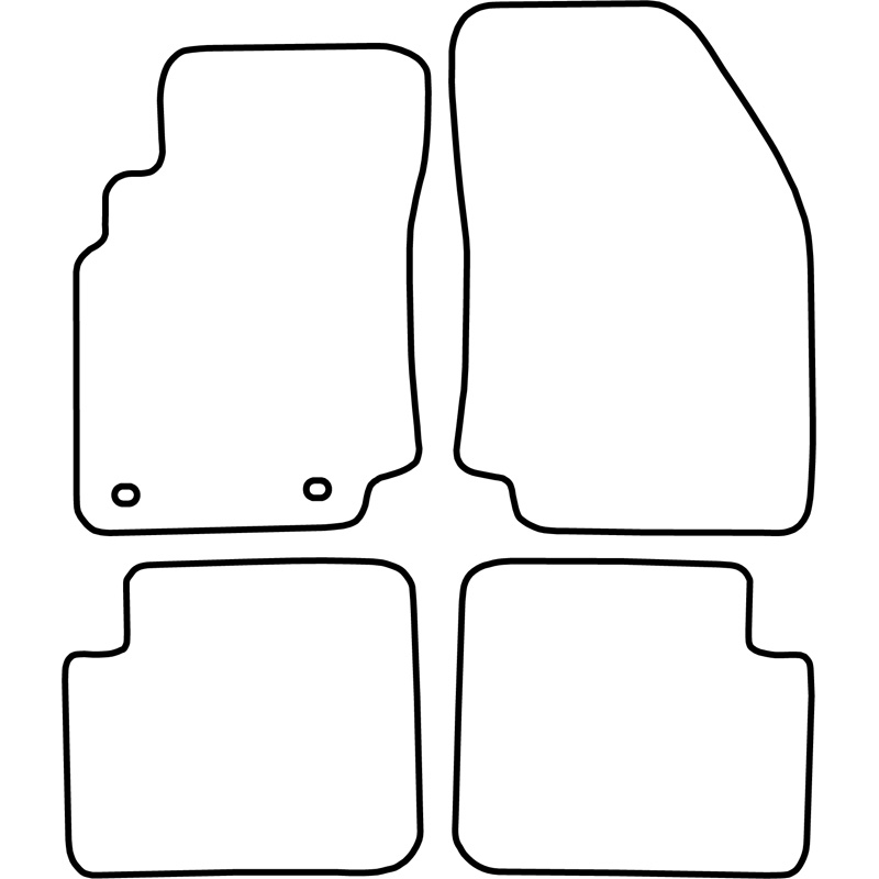 Set de tapis de sol sur mesure pour Nissan Primera 1990-1996
