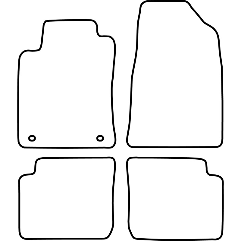 Set de tapis de sol sur mesure pour Toyota Camry 1991-1999
