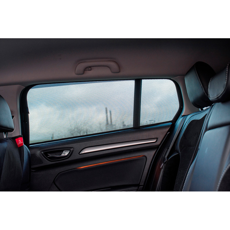 Set de Car Shades (portes arrières) sur mesure pour Renault Megane IV Grandtour 2016- (2-pièces)