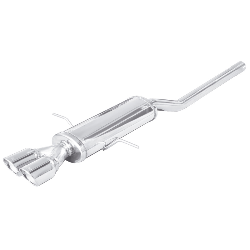 100% Inox Échappement Sport sur mesure pour Mini Cooper R56 1.6 Cooper S 175cv 2007- Central 2x80mm X-Race