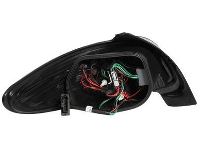 Feux arriere Peugeot 206 LED noire AANBIEDING