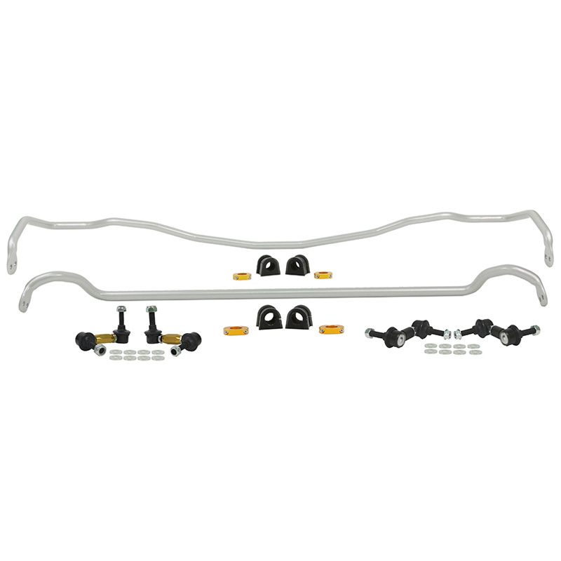 Whiteline Kit de barre stabilisatrice avant et arrière sur mesure pour Subaru Legacy IV BL/IV Estate BP/Outback BE-BH 2003-2015