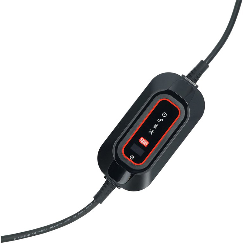 Chargeur portable pour véhicule électrique Carpoint 230 V Type 2 Monophasé 8-16 AMP