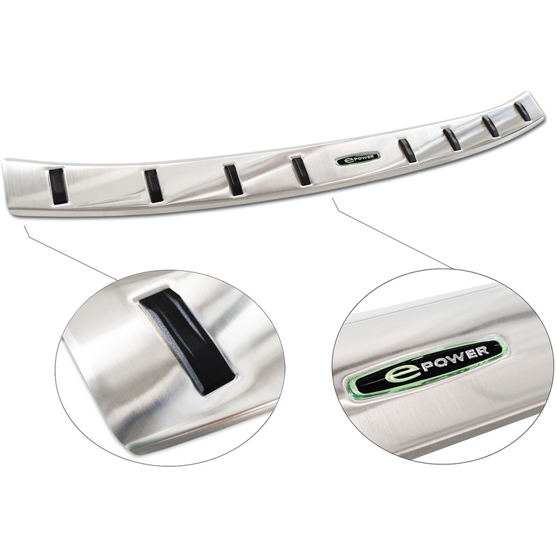 Protection de seuil arrière inox sur mesure pour Mazda MX-30 2020- 'STRONG EDITION'