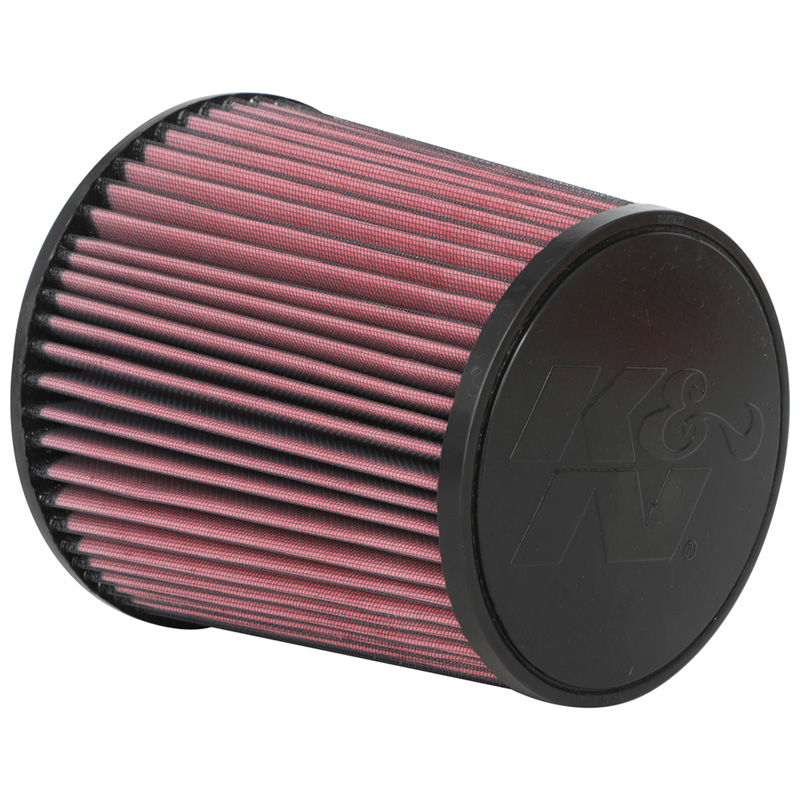 K&N Filtre à Air Universel Conique 114mm raccordement, 203mm de base, 168mm en haut, 203mm hauteur (RU-5283)