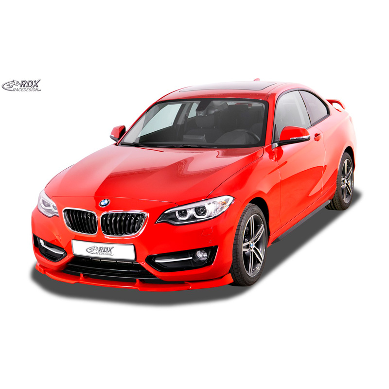 Jupes latérales 'Slim' sur mesure pour BMW Série 2 F22/F23 Coupe/Cabrio 2013- incl. M-Sport (ABS noir luisant)