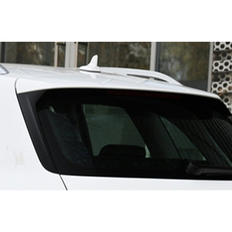 Jeu de déflecteurs d'air lunette arrière sur mesure pour Audi A6 (C7) Avant/Allroad 2011-2018 excl. S-Line (ABS Noir Luisant)