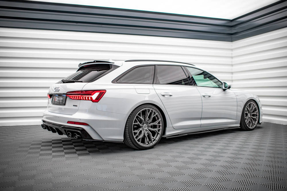 Diffuser Audi A6 C8 S-Line Maxton Glans Zwart Zwarte Sierstukken