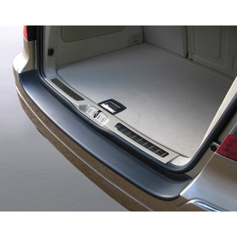 Protection de seuil arrière (ABS) sur mesure pour Mercedes Classe-B W245 2005-2011 Noir