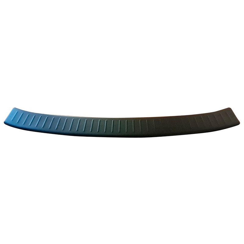 Protection de seuil arrière sur mesure pour Ford Kuga MK2 2013-2019 'Ribbed' - Noir mat