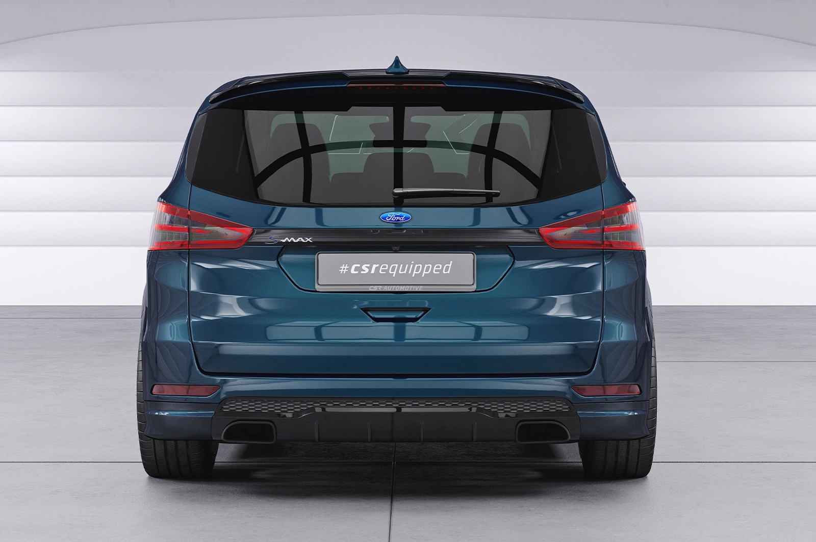 Achterspoiler Ford S-Max 2. Gen glans zwart CSR