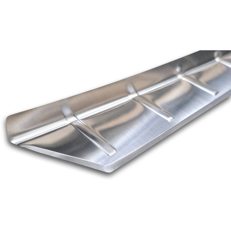 Avisa Protection de Seuil de Coffre Acier Inox sur mesure pour KIA EV3 GT 2024- - Argent - 2 pièces