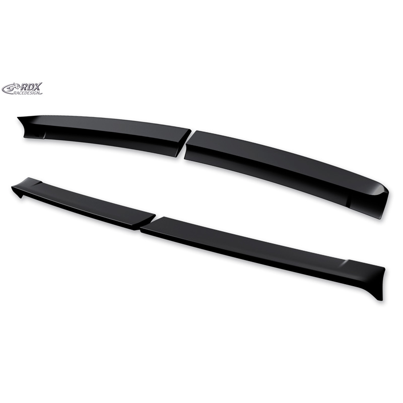 RDX Racedesign Becquet de toit sur mesure pour Renault Master 2010-2024 / Opel Movano 2010-2021 / Nissan NV400 2010-2021 / Nissan Interstar 2021-2024 (H2) (avec 2 portes battantes) (PU)
