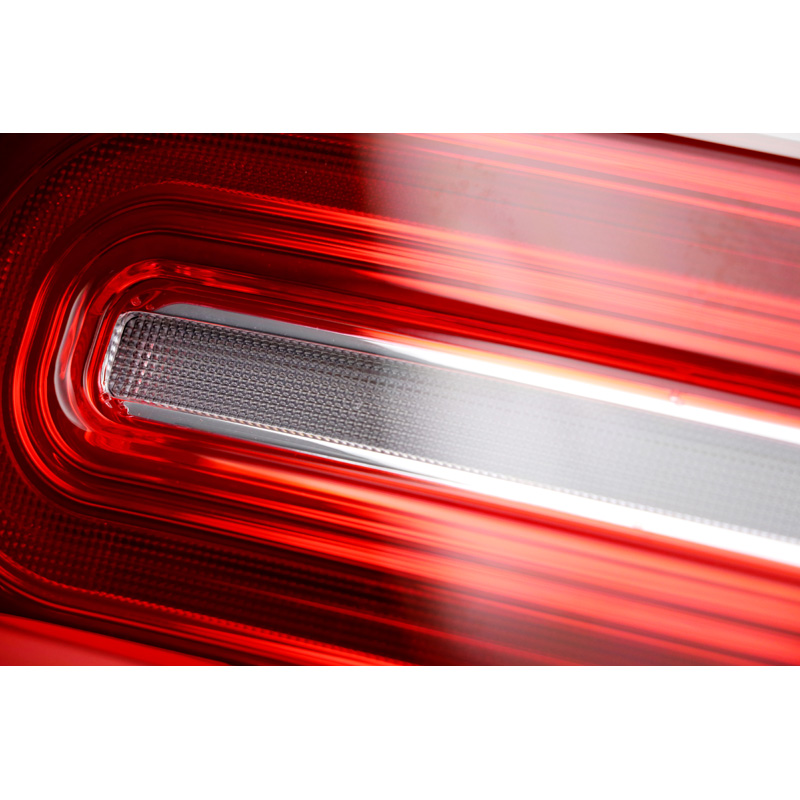 Set de Feux Arrière LED sur mesure pour Mercedes Classe-G W463 G500/G550/G55/G63 AMG 1999-2018 - Rouge/Clair - incl. Feux Dynamiques