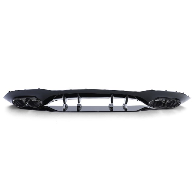 Diffusor Mercedes A klasse W177 A35/A45 Look Glans Zwart