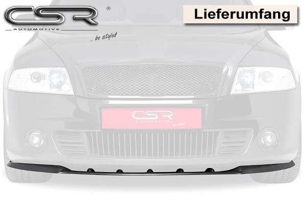 Cupspoilerlip carbon-look Skoda Octavia II 1Z CSL029-C