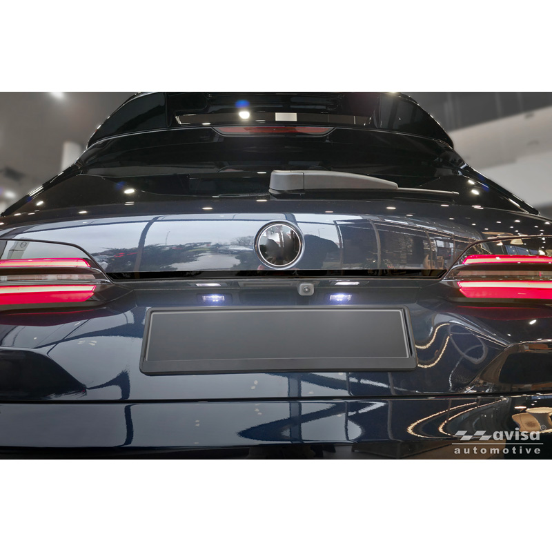 Avisa Moulure de hayon en Inox Noir Chrome sur mesure pour BMW X5 IV (G05) M-Sport 2018-2023 & Facelift 2023-