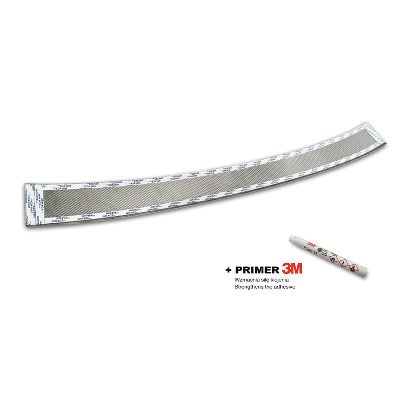 Avisa Protection de seuil arrière inox sur mesure pour Citroën Jumpy & Spacetourer / Peugeot Expert & Traveller / Toyota Proace 2016- / Opel Vivaro / Zafira Life 2019- (L1) '5WL'