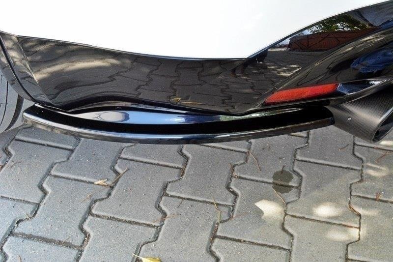 Achterzij Spoilers Infiniti QX70 Glanzend Zwart