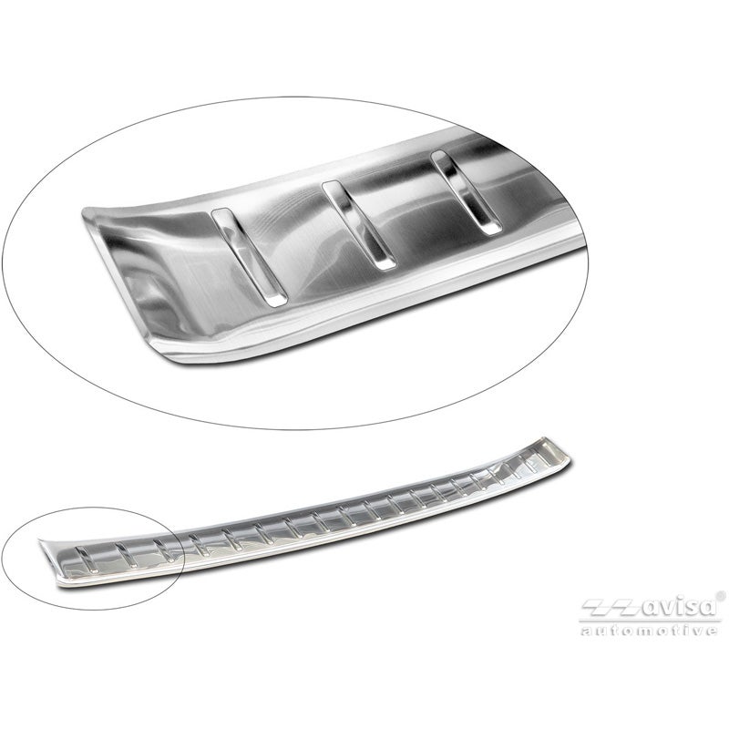 Avisa Protection de Seuil de Coffre Acier Inox sur mesure pour Toyota RAV4 VI (XA6) 2026- - Argent