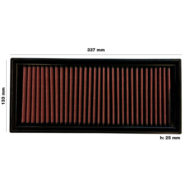 Simoni Racing Filtre à air de remplacement sur mesure pour Audi/Dodge/Fiat/Ford/Opel/Volvo/Volkswagen