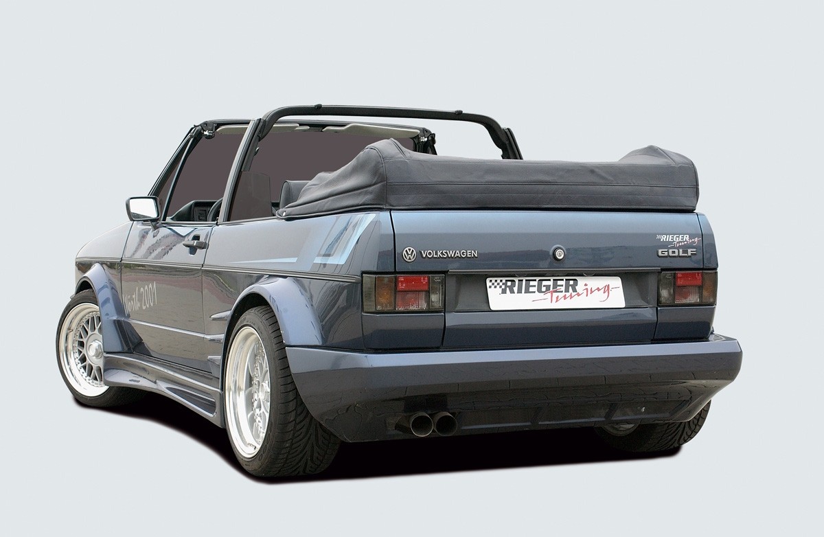 Wielkastverbreders achter VW Golf II Polyester Rieger
