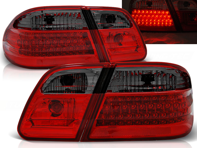 Feux arriere Mercedes E-Class W210 95-02 LED rouges/de fumee