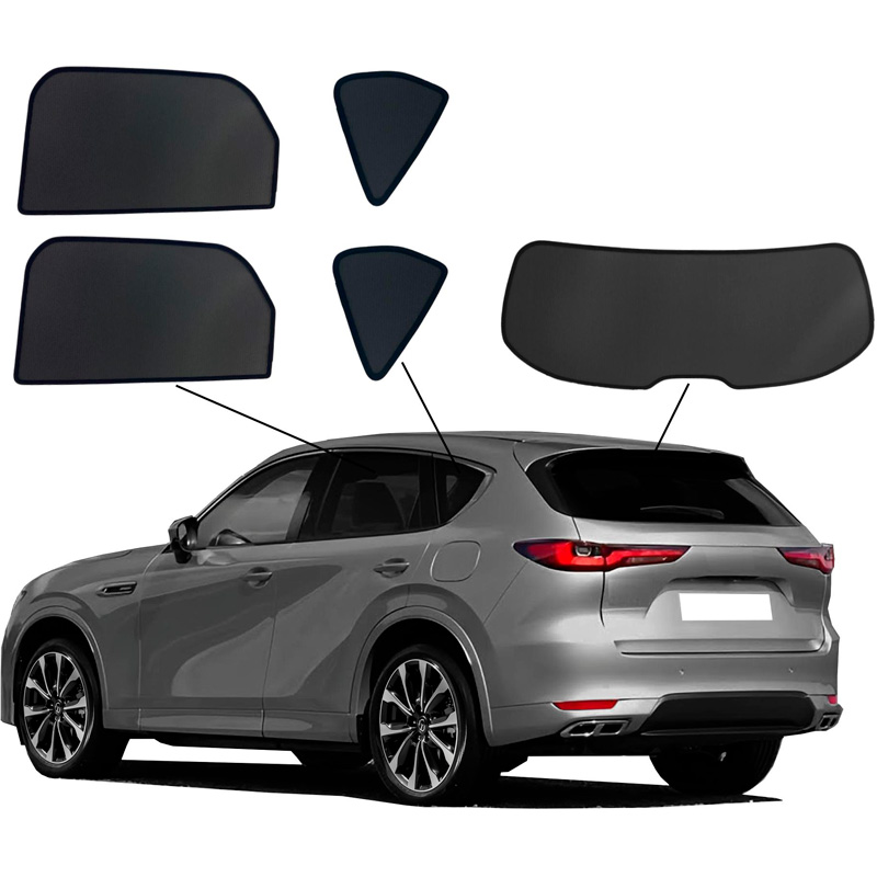 SunClip Protection visuelle & solaire sur mesure pour Mazda CX-60 (KH) 2022-