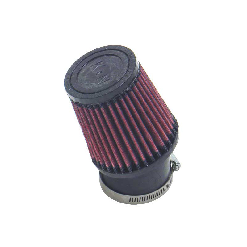 K&N Filtre à Air Universel Conique 62mm raccordement, angle 20 degrés, 95mm de base, 76mm en haut, 102mm hauteur (SN-2530)