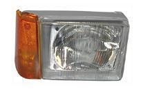 koplamp, oranje knipperlicht, links Fiat Panda, 1986-2003