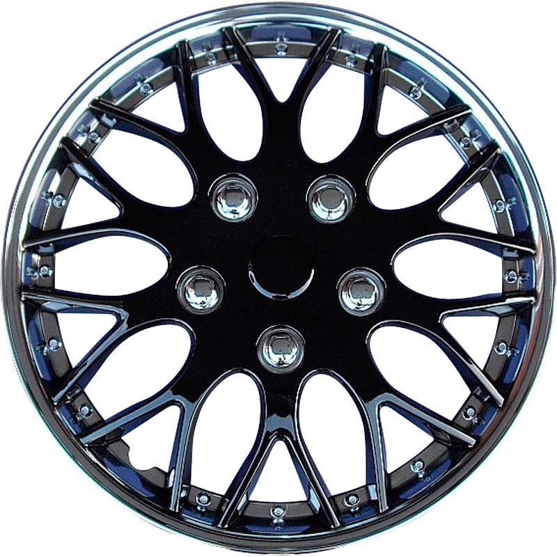 Jeu d'enjoliveurs Missouri 16-inch chromé/noir