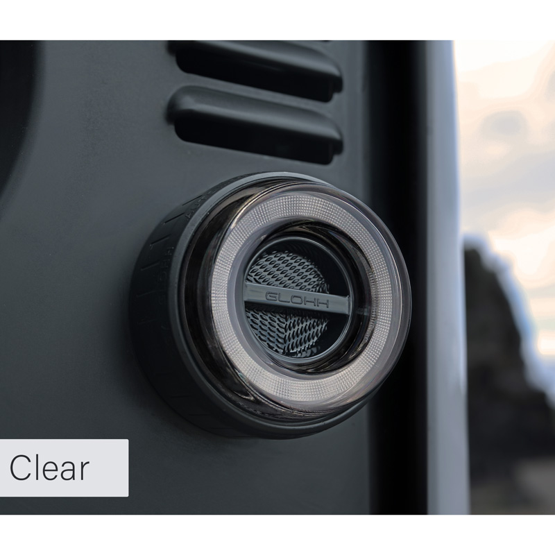 Glohh GL-2 Feux avants LED sur mesure pour Landrover 90/110 1983-1990 & Defender (LD) 1990-2016 - Claire (4-pièces)