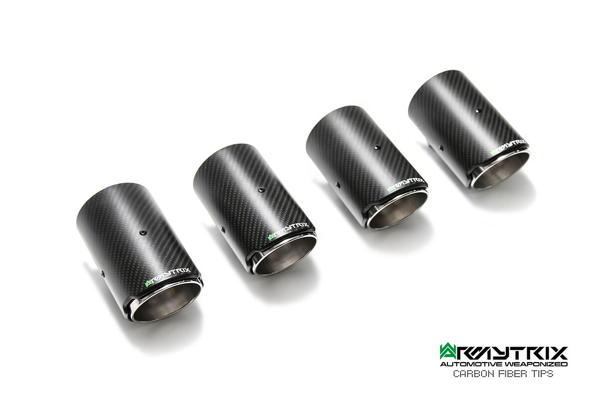 Armytrix Audi A5 B9 2.0 TFSI Sportback (2016-) Quad Carbon tips