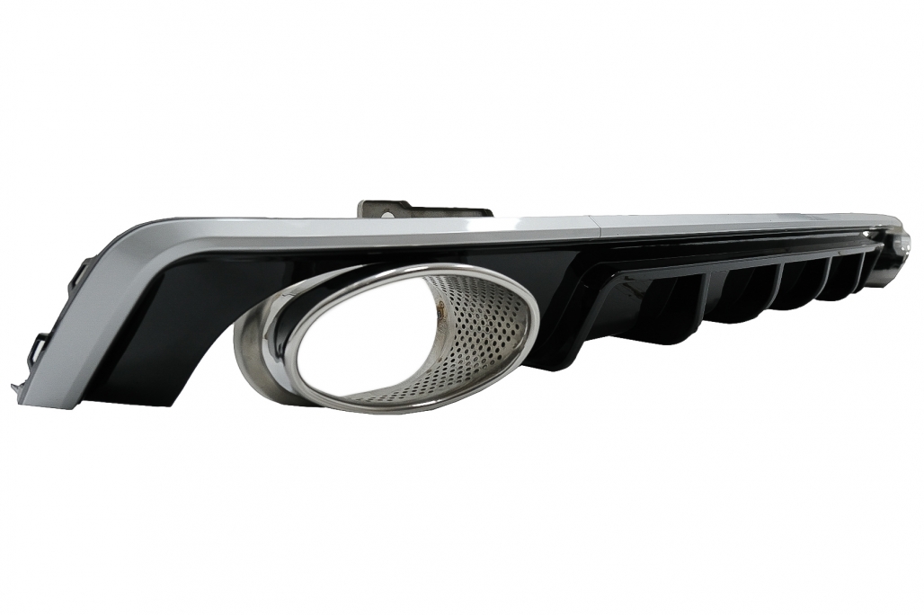 Diffusor Audi A6 S-Line C8 Zilver incl. sierstukken