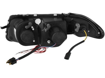 Phares Opel Astra F Angel Eyes 94-97 chrome